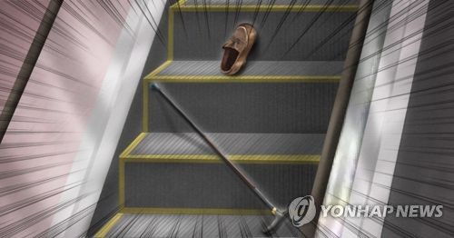 동해남부선 일광역서 에스컬레이터 낙상사고…6명 부상