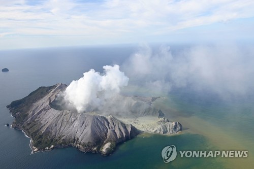 뉴질랜드 화이트섬 화산 사망자 5명, 사망추정 실종자 8명