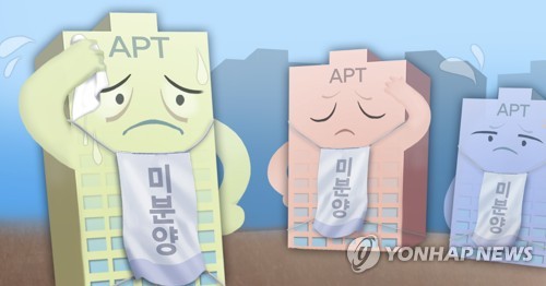 한은 "'악성 미분양' 증가세, 중소건설사 건전성 악화 우려"