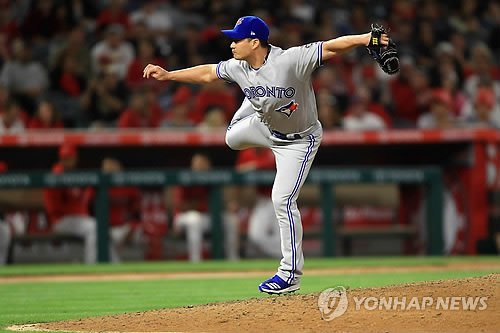 '토론토 선배' 오승환 "류현진의 변화구, AL 동부서도 통할 것"