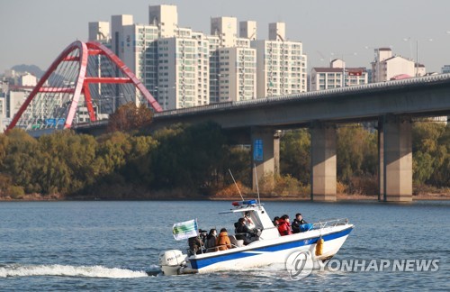 환경단체 "한강 신곡수중보 철거하라" 서울시에 촉구