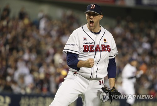 린드블럼, 두산 떠난다…"MLB 큰 관심…두산은 보류권 포기"