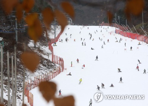 "따뜻한 날씨가 야속해"…강 얼지 않아 강원 겨울축제 '비상'