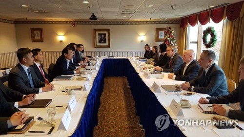 정은보, 방위비협상에 "구체적 결과 도달 아냐…美측 입장 유지"