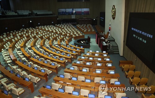 '4+1' 합의 난항에 본회의 불투명…與 "선거법 더 조정 않겠다"