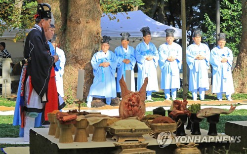 제주 삼성혈서 탐라시조 건시대제 봉행