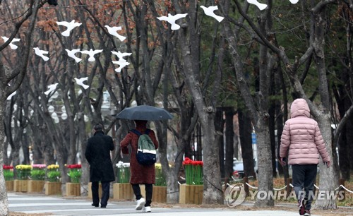 [내주날씨] 구름 많고 일부 지방에 비나 눈