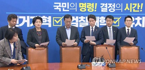 국회, '준연동형' 선거법 처리 돌입…한국당, 필리버스터 '맞불'