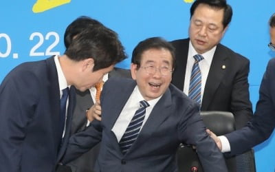 한국당, 박원순 시장 고소 "공직선거법 위반 혐의"