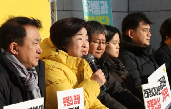 심상정 "윤석열 공정성 잃어, 왜 검찰이 한국당 비호하나"