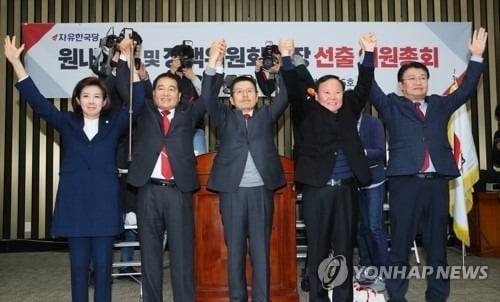 한국당 원내경선 '非黃 반란'…'전투력' 앞세운 심재철 최종낙점