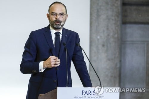 프랑스, 연금개편 총파업에 '정면돌파'…"개혁 완수할 것"