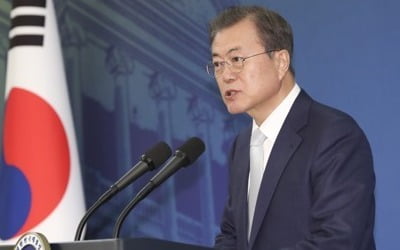 문 대통령 "한반도 어려운 고비넘어 끝내 항구적 평화 도달"