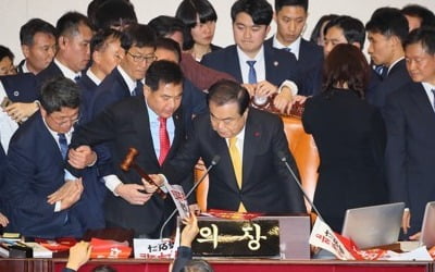 '연동형 비례' 내년 총선 첫 도입…한국당 반발 속 선거법 통과