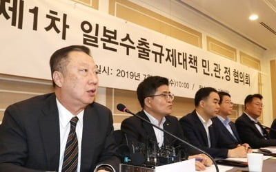 한·일 상의 모임 거부한 박용만…"역사가 거래로 지워지나"