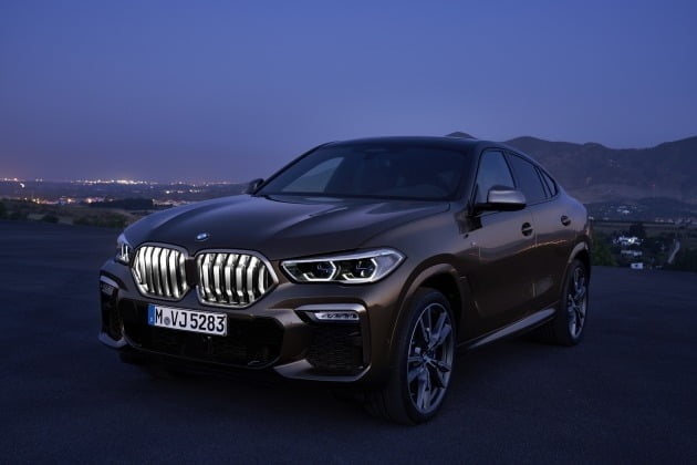 BMW 3세대 뉴 X6 전면부 [사진=BMW코리아 제공]