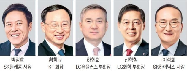 박정호 "5G로 일하는 문화 혁신"…황창규 "AI 세상 주도"