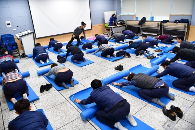 경주 월성원자력본부 근골격계 질환 예방 프로그램 운영..."직원들이 건강해야 사업장도 안전"