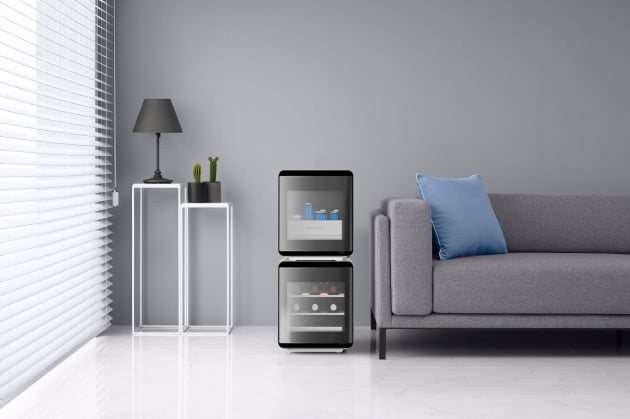 삼성전자가 2020 CES에서 선보일 '뷰티큐브 냉장고'. 삼성전제 제공