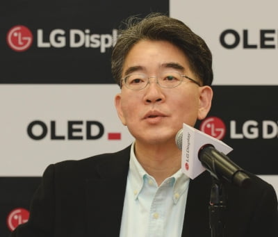  정호영 LGD 사장 "올해 '대형 OLED'에 역량 집중"