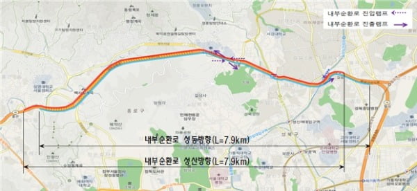 내부순환로 구간단속 현황 /사진=서울시 제공