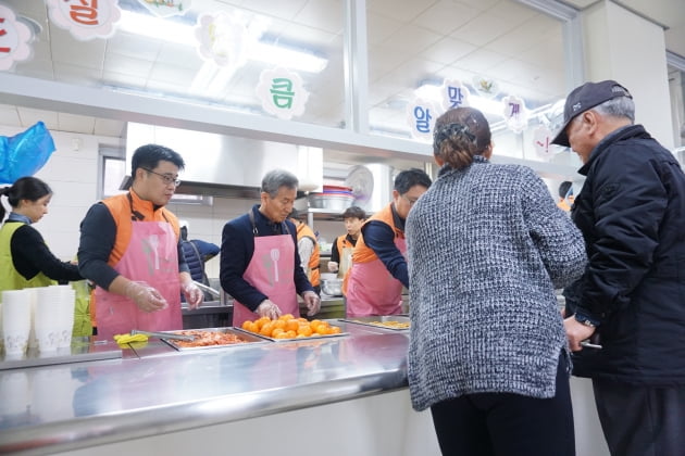 한화시스템, ‘명절맞이 음식 나눔 봉사활동’