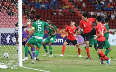 '정태욱 결승골' 한국, 연장서 사우디 꺾고 AFC U-23 첫 우승