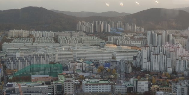 서울 대치동 일대 아파트 단지들. 한경DB