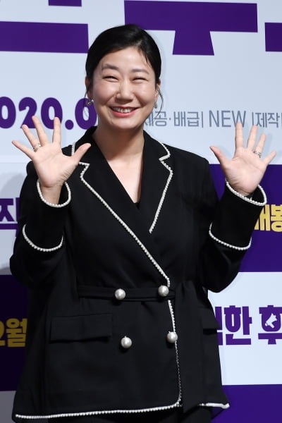 [포토] 라미란, '천만 가즈아~'