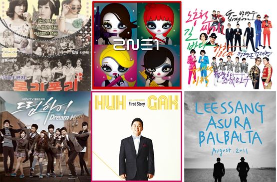 [TOP 10] 2011년, 음원 차트의 6개의 키워드