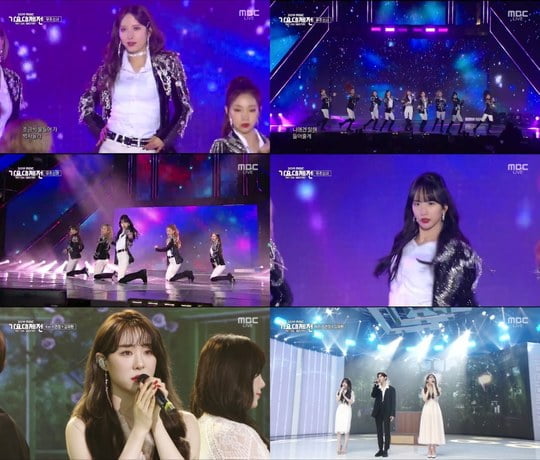 우주소녀, 풍성한 화려함으로 가득 채운 가요대제전 무대 (사진=스타쉽)