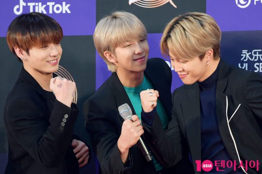 방탄소년단 정국, RM, 지민