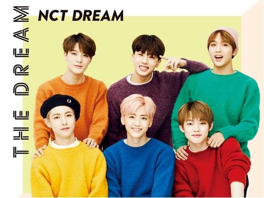 NCT DREAM 일본 첫 미니앨범 ‘THE DREAM’ 이미지/ 사진제공=SM엔터테인먼트
