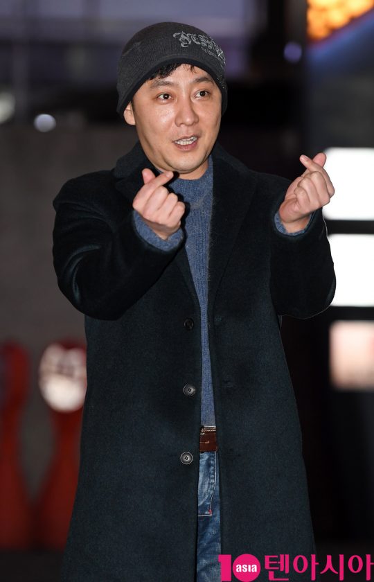 배우 권재환이 30일 오후 서울 여의도 한 음식점에서 열린 TV CHOSUN 특별기획드라마 ‘간택-여인들의 전쟁’ 종방연에 참석하고 있다.