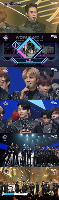 ‘Good Guy’ SF9, 음악방송 세 번째 1위 달성 ‘무한 상승세’