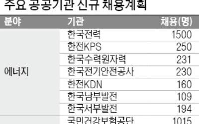 공공기관 정규직 채용 '최다'…올해 2만5653명 뽑는다