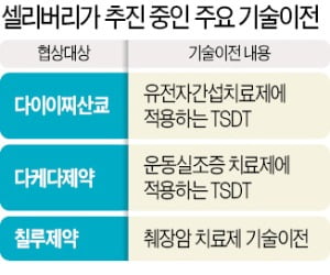 日 다이이찌산쿄 등과 공동 R&D…기술 수출 기대감 높이는 셀리버리