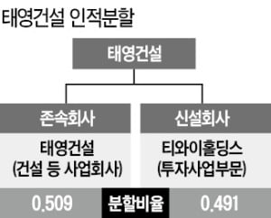 태영건설, 지주회사 체제로 전환한다