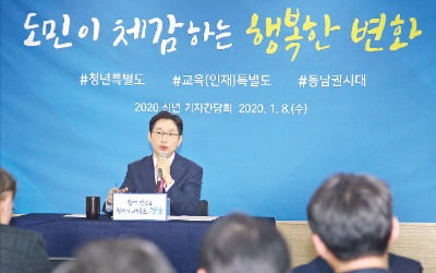 올해 경상남도 도정의 세 가지 키워드는…청년·교육특별도와 동남권 메가시티