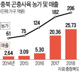 음식물 쓰레기 먹어치우고, 요리 식재료 되고…'곤충산업' 충북도 미래 이끈다