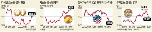 우한 폐렴에…돈 몰리는 '안전자산 5종세트'