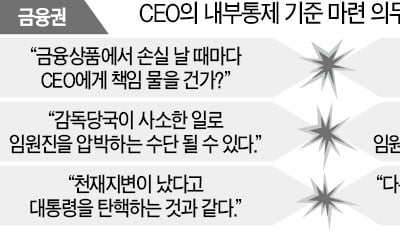 "지나친 경영 간섭" vs "CEO 문책은 당연"