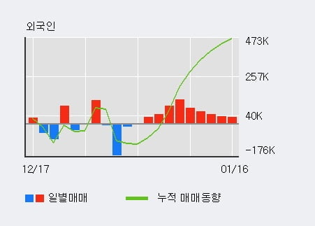 '일진홀딩스' 5% 이상 상승, 전일 외국인 대량 순매수