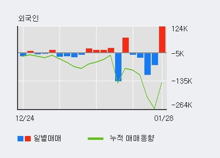 '두올' 10% 이상 상승, 전일 기관 대량 순매수