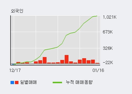 '카카오' 52주 신고가 경신, 외국인, 기관 각각 10일, 4일 연속 순매수