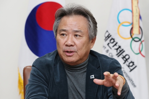 이기흥 "2024년 유스올림픽, 2032년 남북올림픽 유치 중간다리"