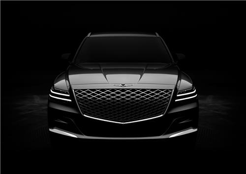 제네시스 첫 SUV 'GV80' 디자인 공개…"웅장하고 세련"