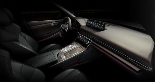 제네시스 첫 SUV 'GV80' 디자인 공개…"웅장하고 세련"