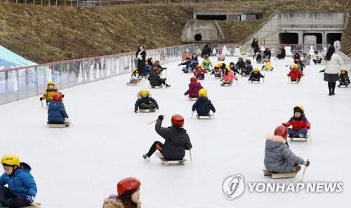 "추워도 괜찮아"…새해 첫 주말 스키장·썰매장·축제장 '인파'