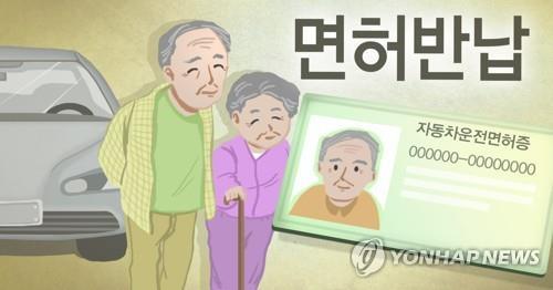 [고침] 지방(작년 충북 고령 운전자 1천283명 면허 반납……)